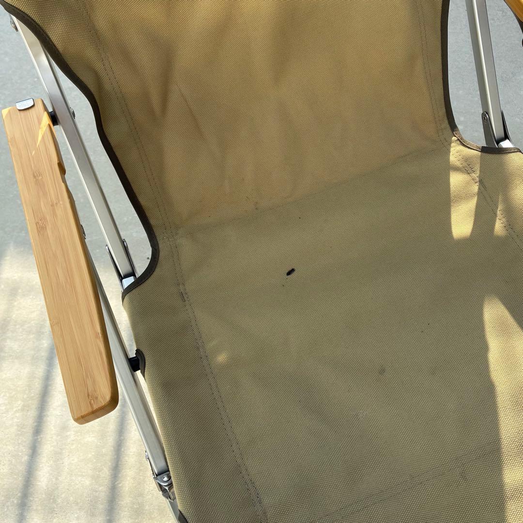 【訳あり】スノーピーク/ peakローチェア30&難燃シートカバーセット