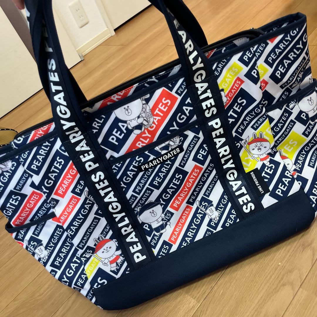 PEARLY GATES ロゴトートバッグ