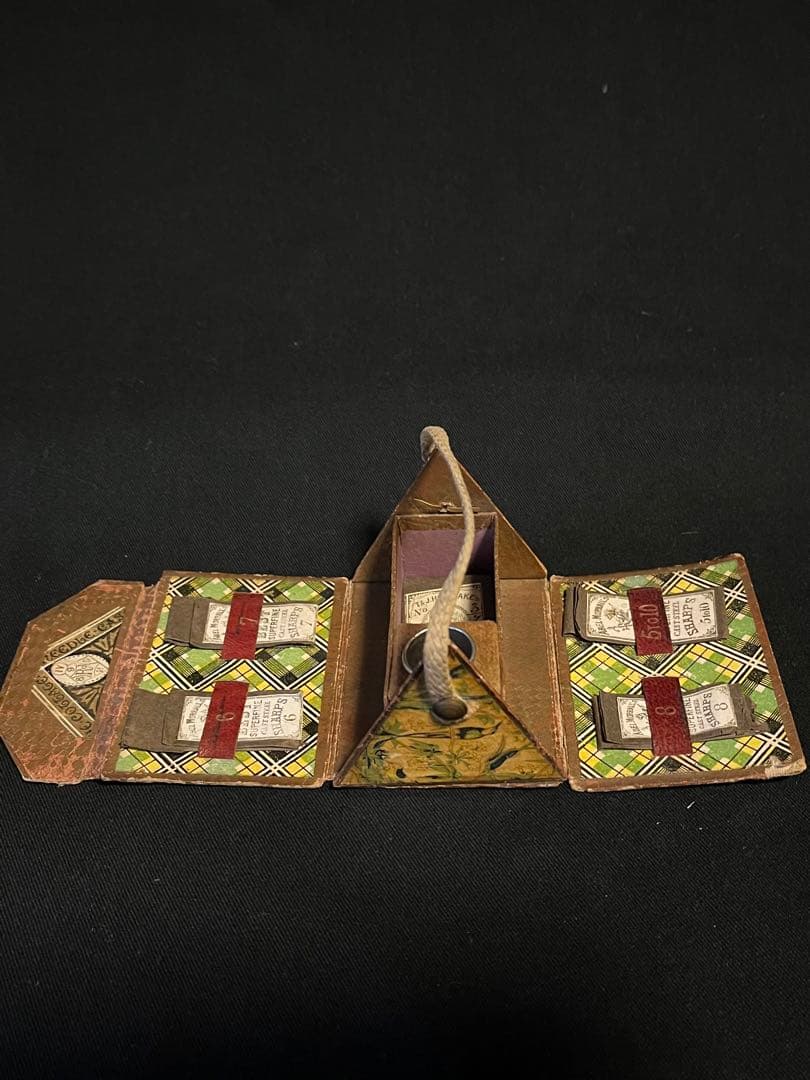 激レア！ビクトリア時代の裁縫針入れ オリジナル 当時の針入れ5枚 当時の針もあり