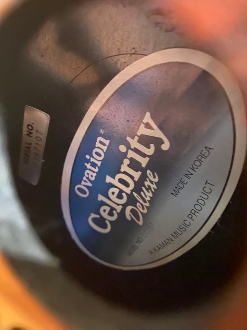 Ovation オベーション CC257 Celebrity Delux