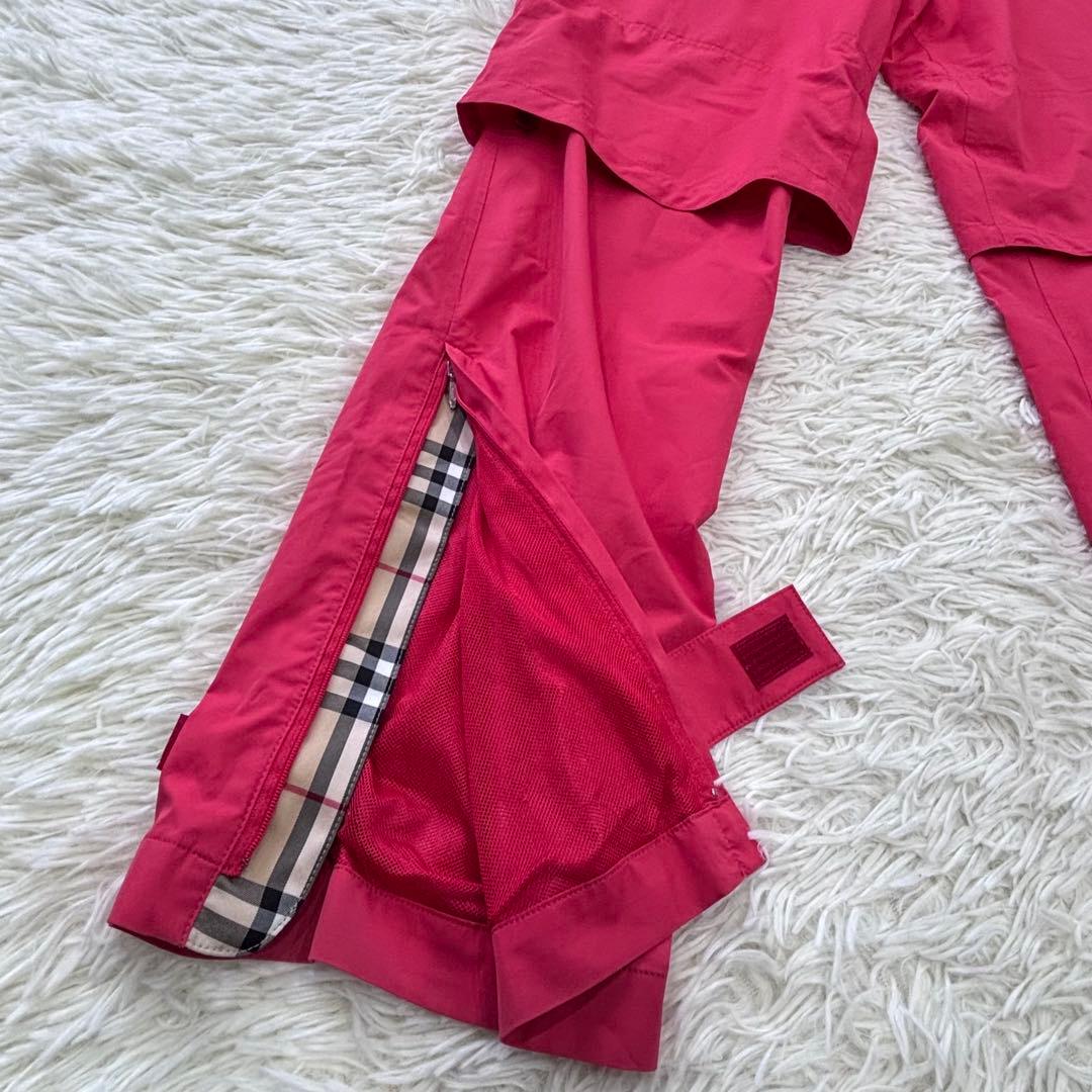 BURBERRY GOLF レインウェア 4点セット上下＋ハット＋収納袋 M