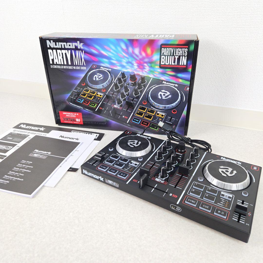 【美品】Numark Party Mix DJコントローラー 入門用
