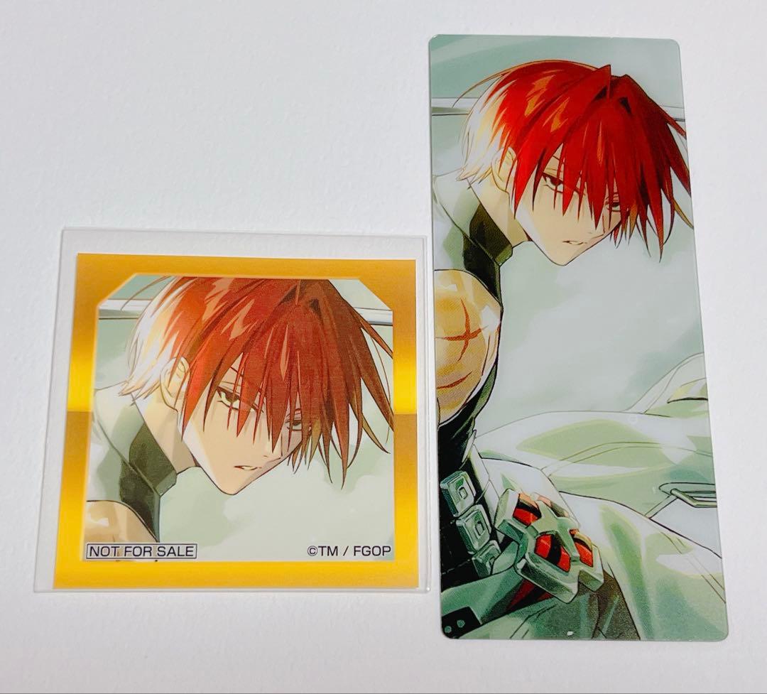 FGO 最終再臨展 原田左之助 入場特典 ステッカー編成画面風カード セット