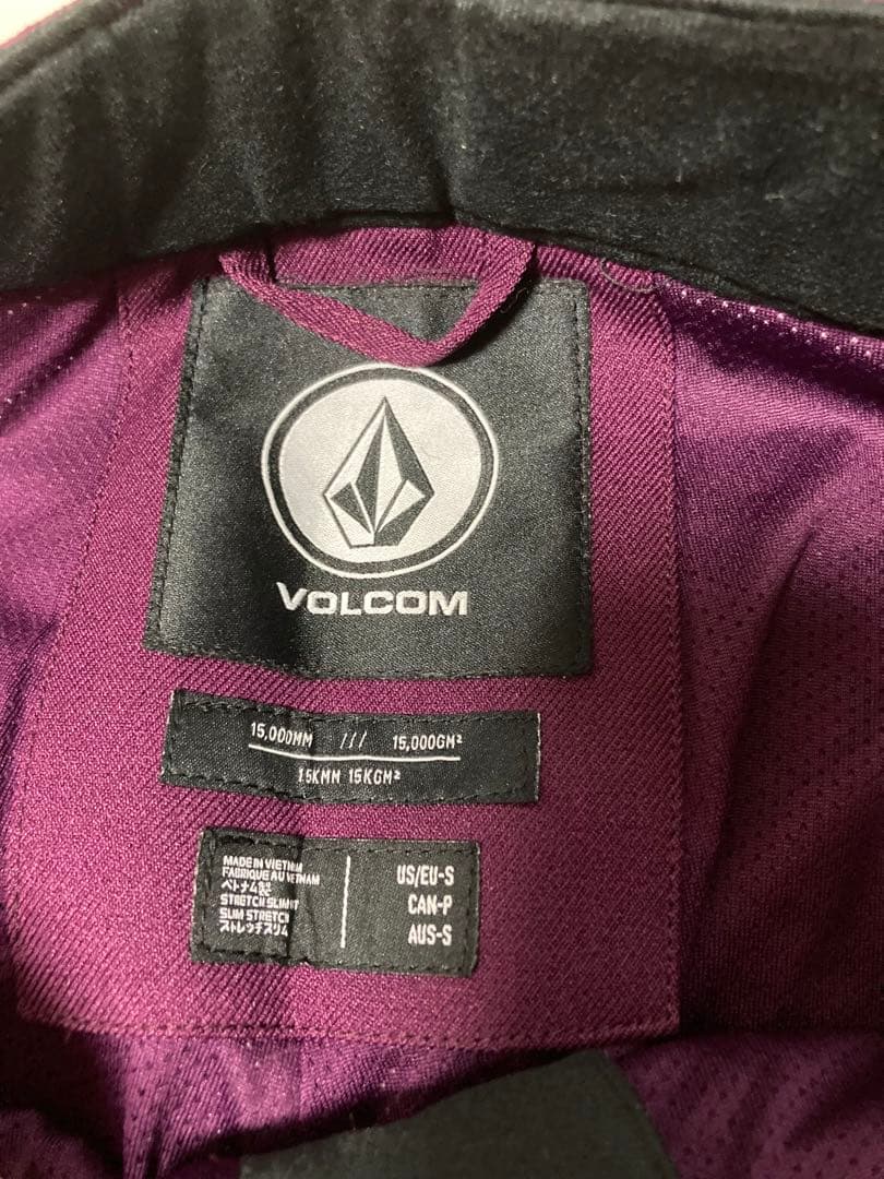 VOLCOM スノーボードウェア パープル S