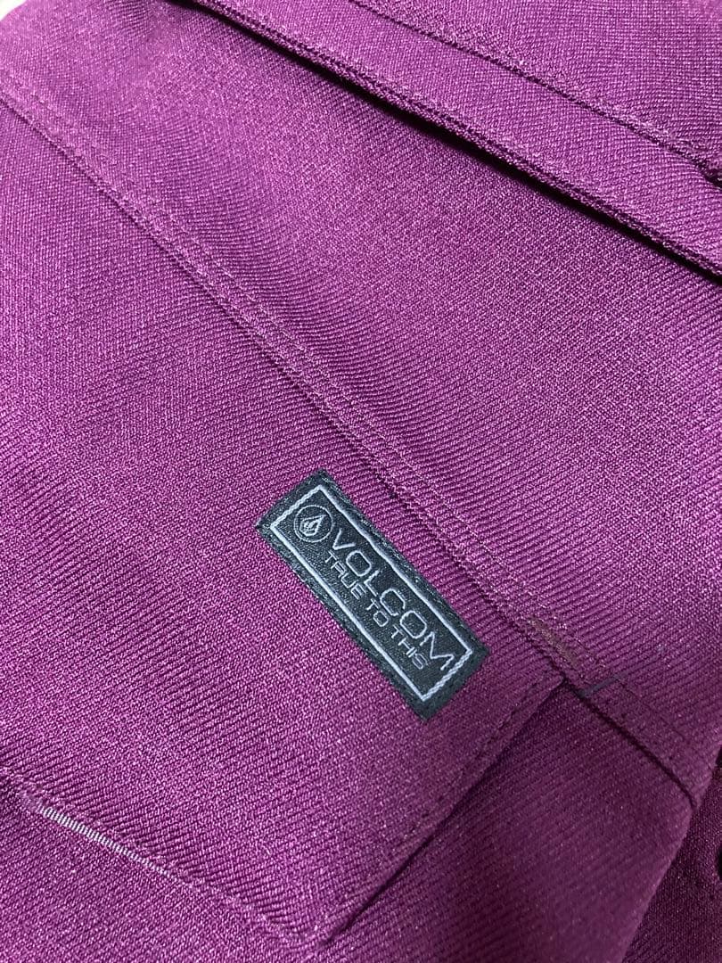 VOLCOM スノーボードウェア パープル S