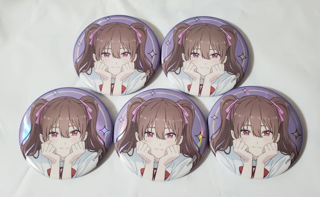 2.5次元の誘惑 缶バッジ 橘美花莉『にごリリ』の沼に落とそうの会 5個セット