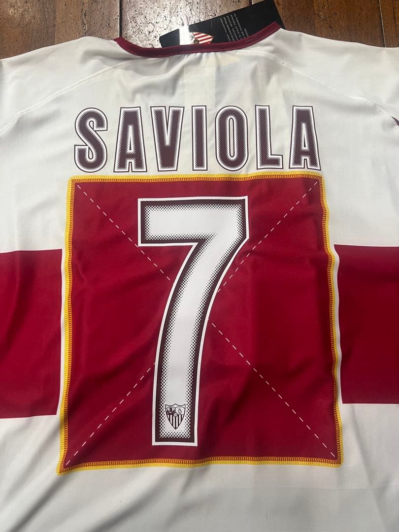 00s 05/06 セビージャ サビオラ 7番 リーガ UEFAカップモデル