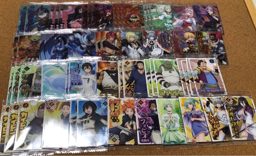 転生したらスライムだった件 まおりゅう 転スラ ウエハース カード セット