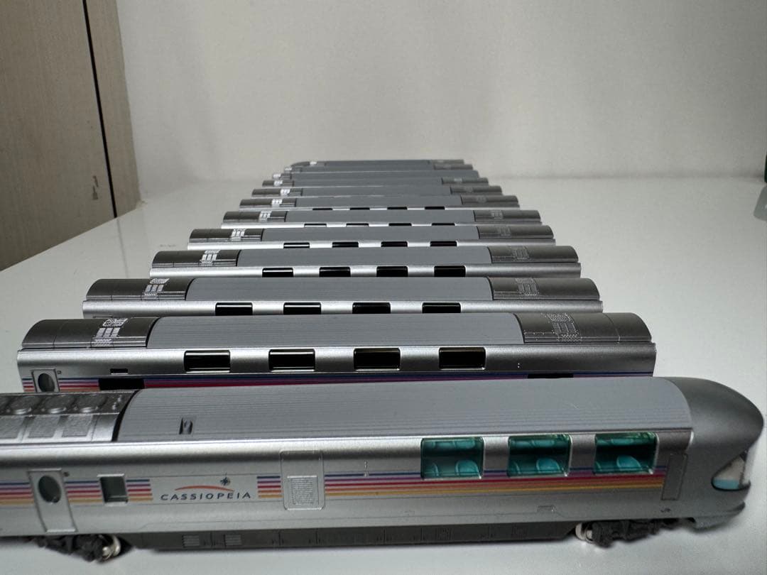 KATO Nゲージ E26系「カシオペア」　12両セット　nゲージ　鉄道模型