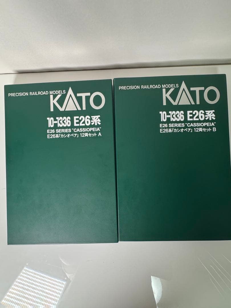 KATO Nゲージ E26系「カシオペア」　12両セット　nゲージ　鉄道模型