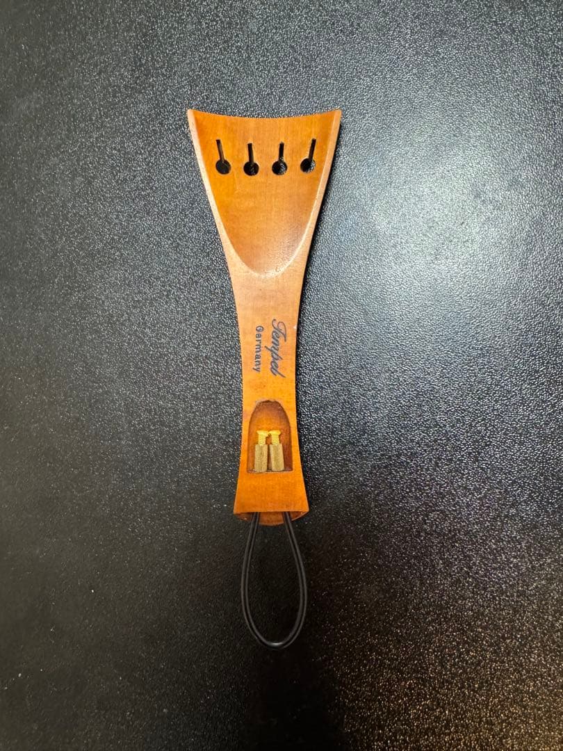 【Tempel】バイオリン　テールピース、ペグ（おまけ）