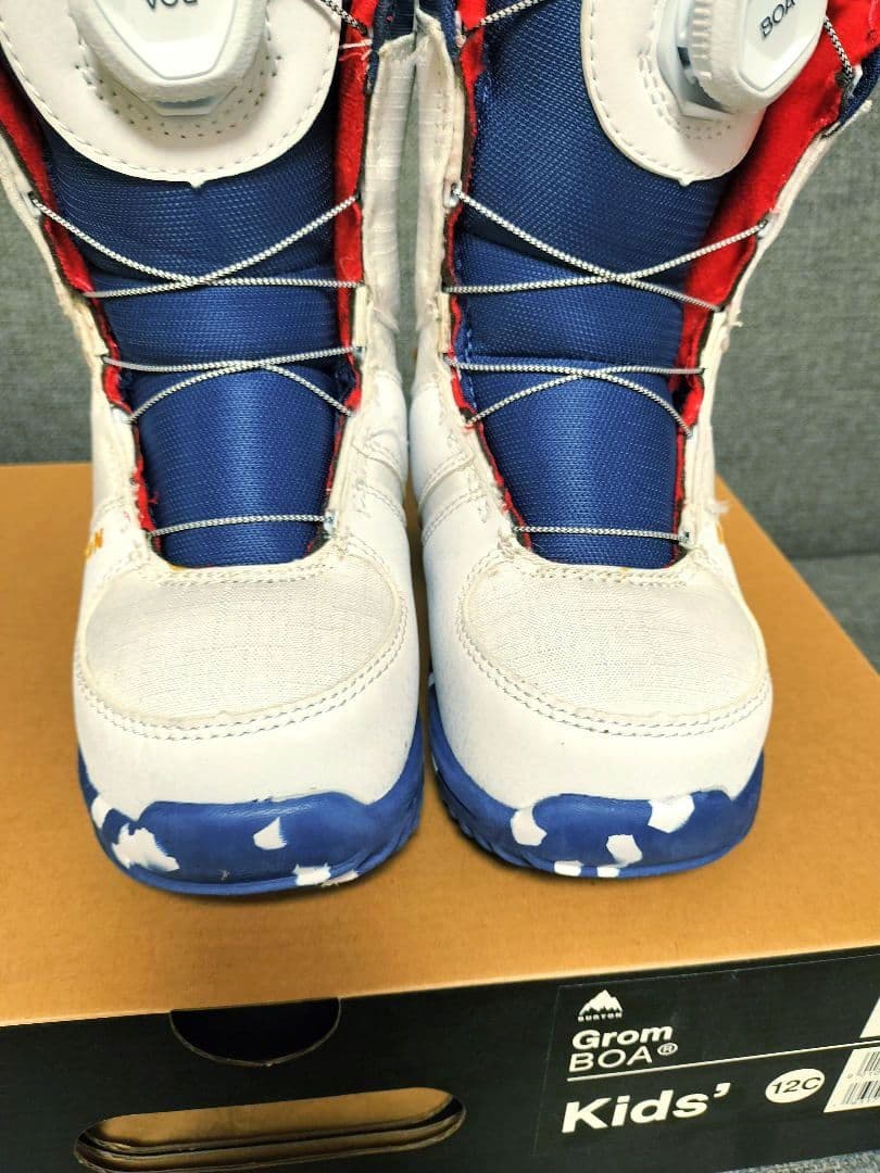 キッズ Burton グロム BOA スノーボードブーツ　 12C　18.5cm