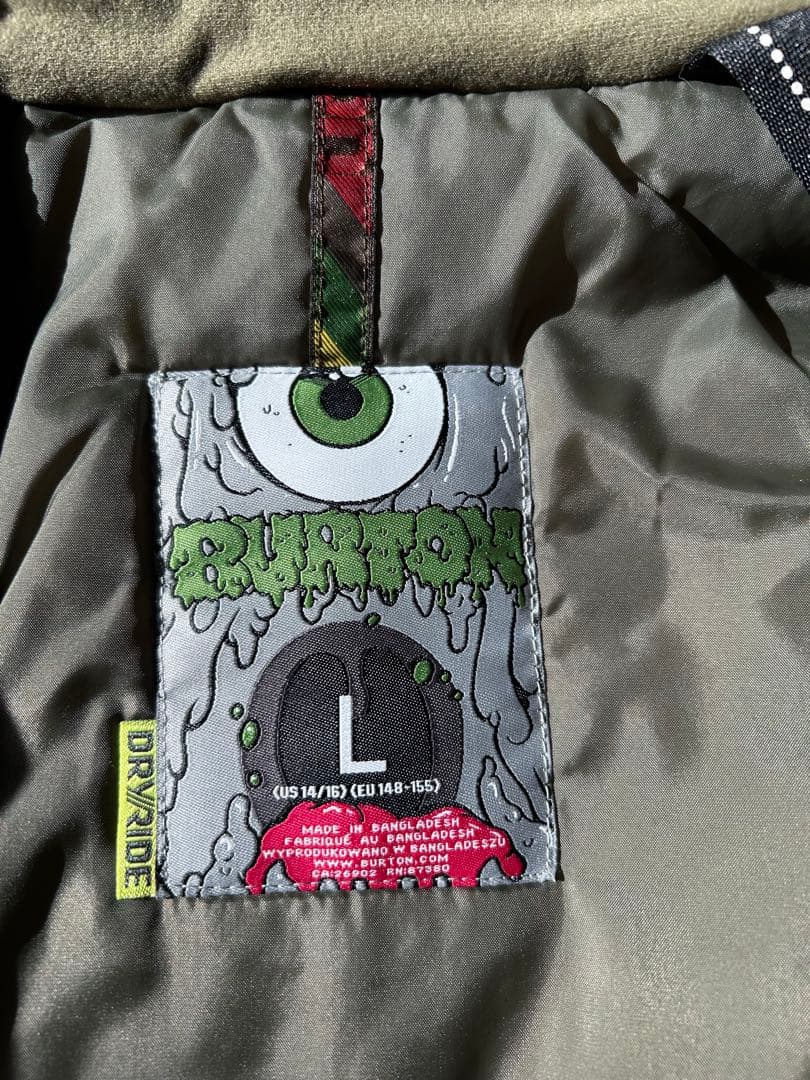 burton スノーボードウェア キッズ