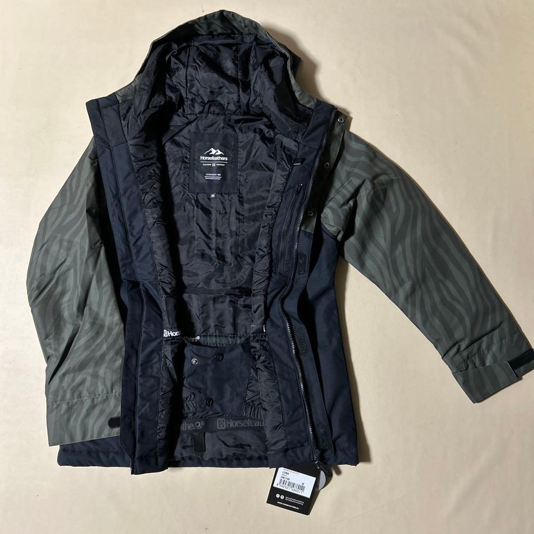 HORSEFEATHERSレディースLima JKTゼブラカラーMサイズ新品