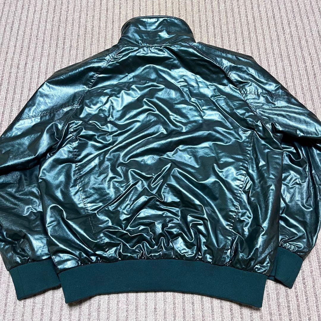 ZETT【廃版】 高校野球部 グランドコート グラコン ジャンパー 深緑 光沢