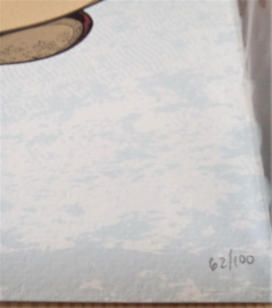 紅の豚　ポルコ　スタジオジブリ　限定100枚　カコ　ファインジークレープリント