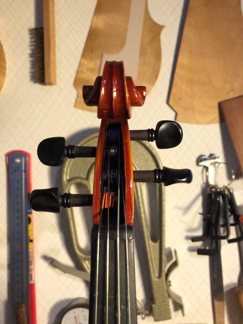 【駒&魂柱調整済】valente分数バイオリンVN30 1/4 2017