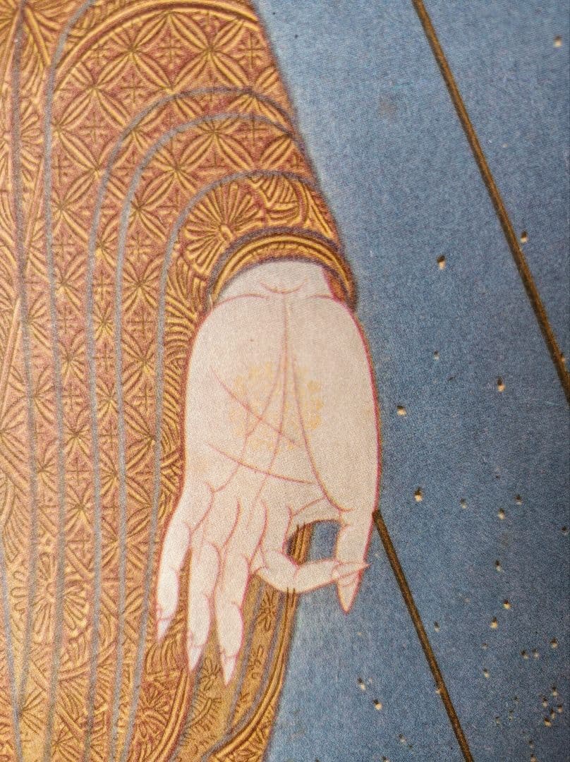 レア 彰久 軸 開運 厄除 絵 阿弥陀如来 蓮 極楽浄土 仏