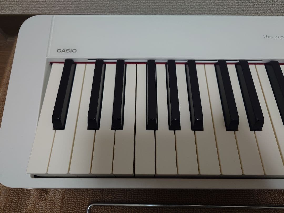 CASIO 電子ピアノ　Privia　2019年製 PX-S1000　ホワイト