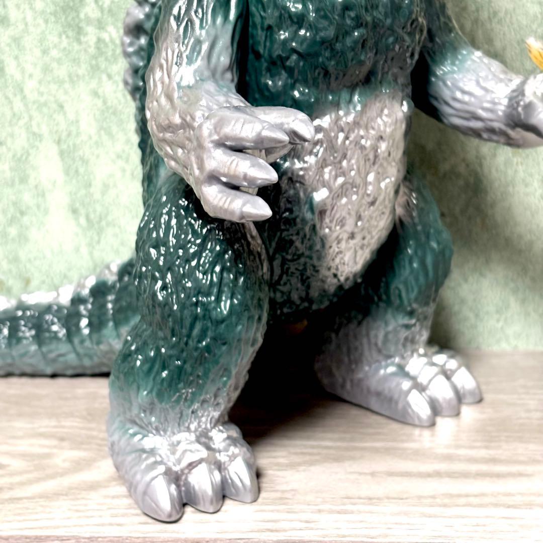 復刻版ポピー 『グレートザウルス ゴジラ』 ソフビ グリーン Ver.
