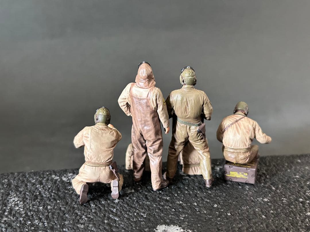 1/35 アメリカ戦車兵　塗装済み完成品　タミヤ