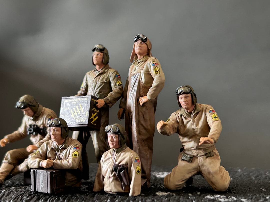 1/35 アメリカ戦車兵　塗装済み完成品　タミヤ