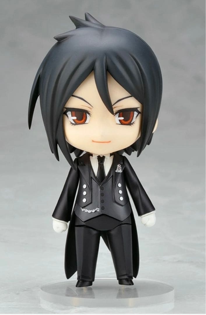 黒執事　ねんどろいど　セバスチャン　フィギュア　黒猫　悪魔