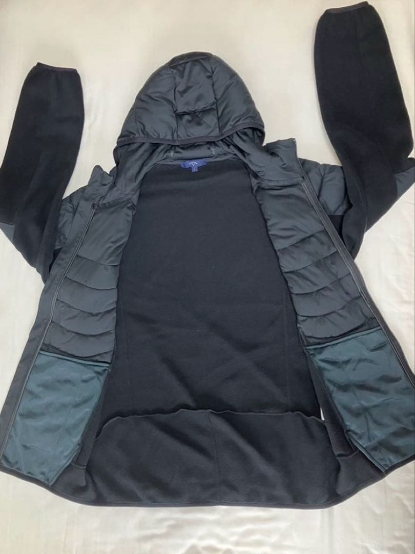 【新品未使用】Callaway フード付きジャケット Ｌ　ブラック