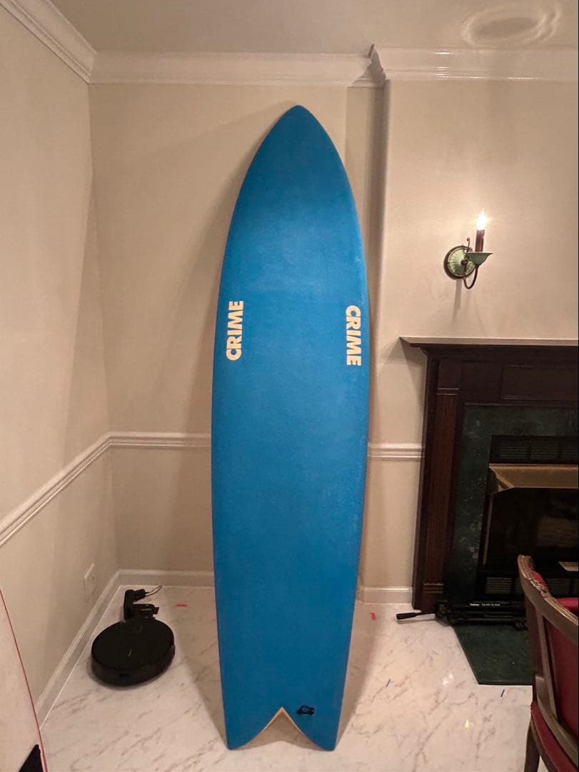クライム　CRIME ツインロングフィッシュ　サーフボード　ソフトボード　美品