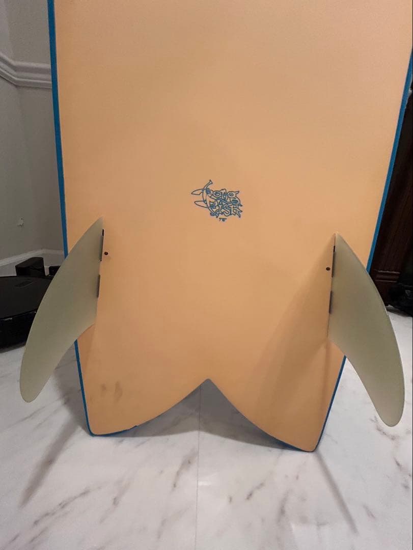 クライム　CRIME ツインロングフィッシュ　サーフボード　ソフトボード　美品