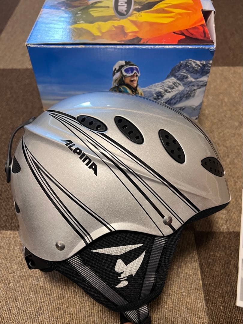 美品★アルピナalpina pro 6.3flex 58〜61サイズ　ヘルメット