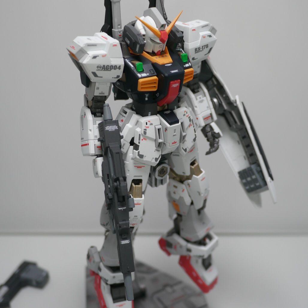 バンダイ RG ガンダムマークIIエゥーゴ仕様 塗装 完成品 ガンプラ