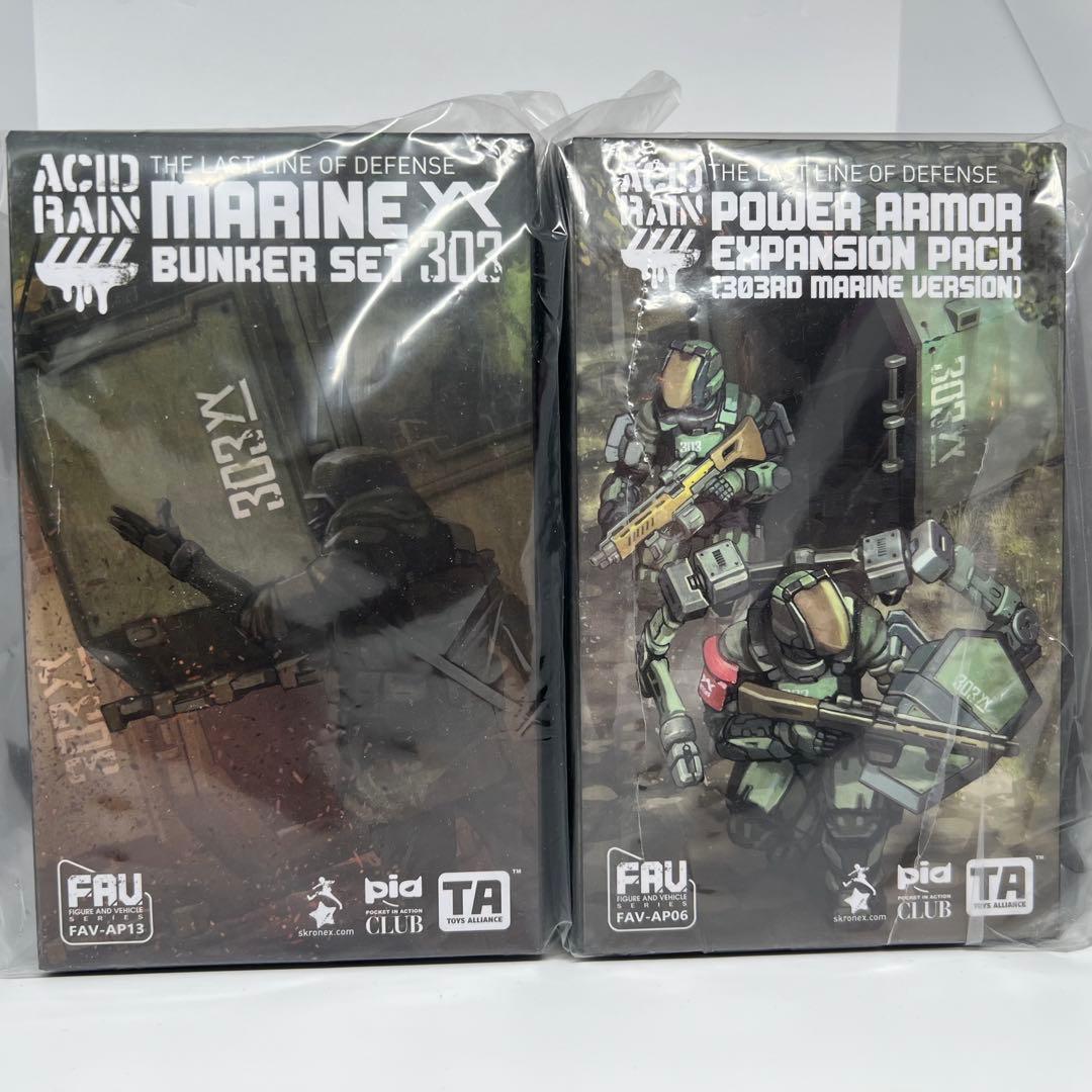 アシッドレイン　ACID RAIN 第303海兵隊 3個セット　パワーアーマー
