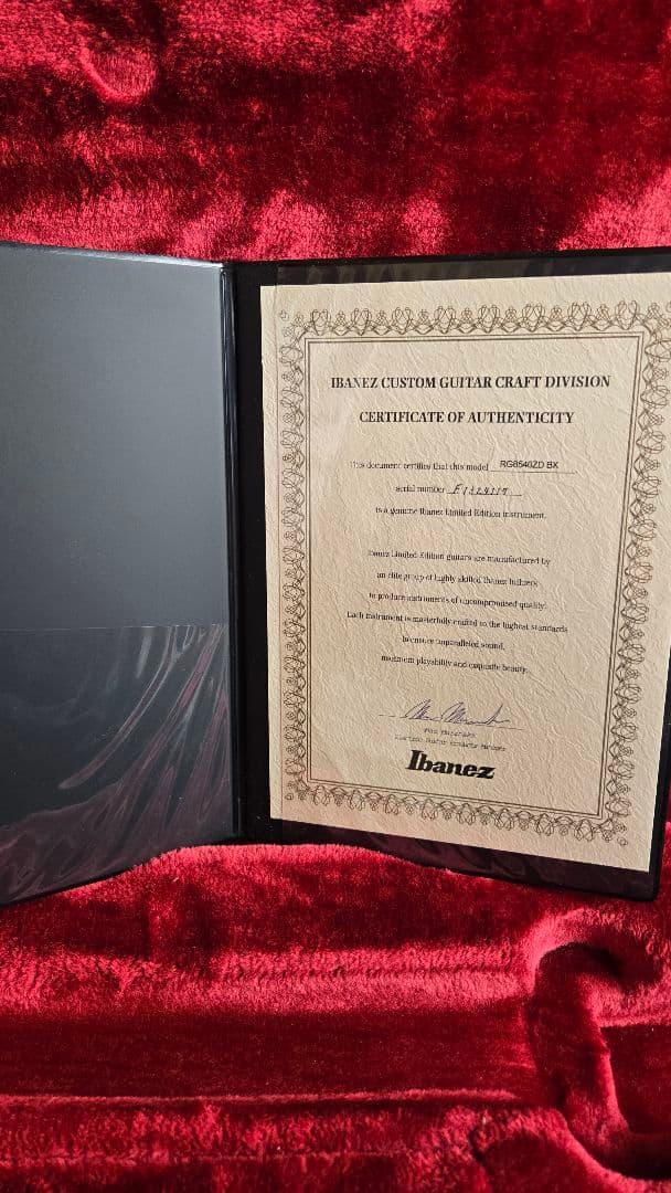 エレキギター　Ibanez8540ZD BX J-custom