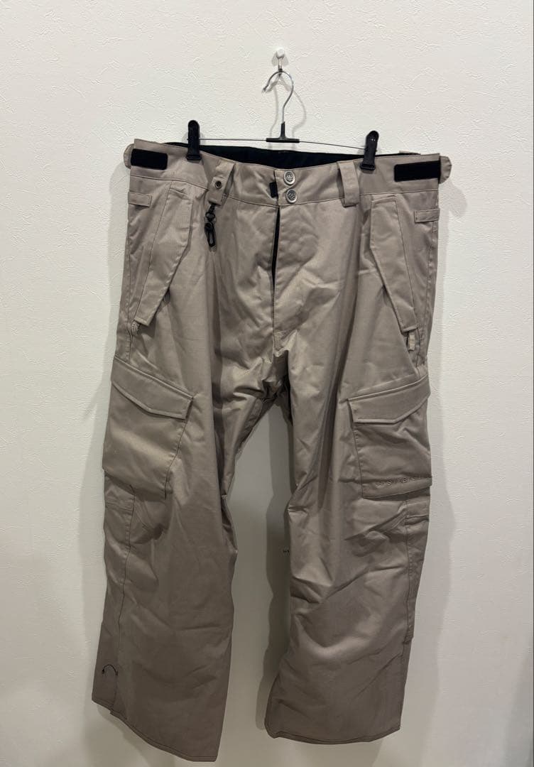 スキーウェア 上下セットL XLサイズ 総柄　スノボー ウインドブレーカー