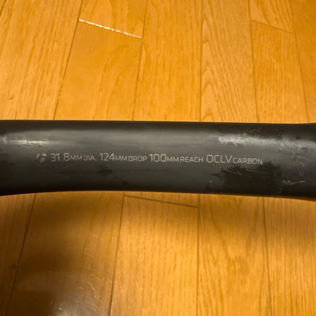 ボントレガーXXX VR-C カーボンハンドル クランプ痕、凹みあり