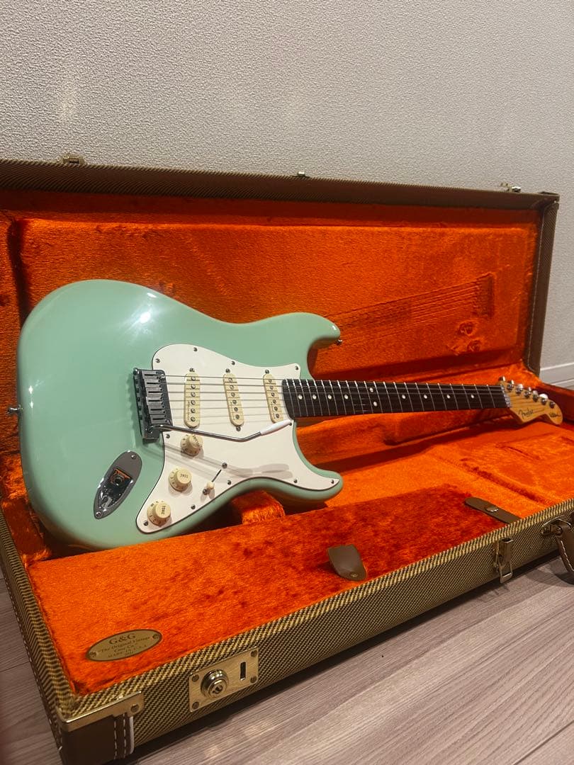 Fender USA JeffBeck Stratocaster サーフグリーン