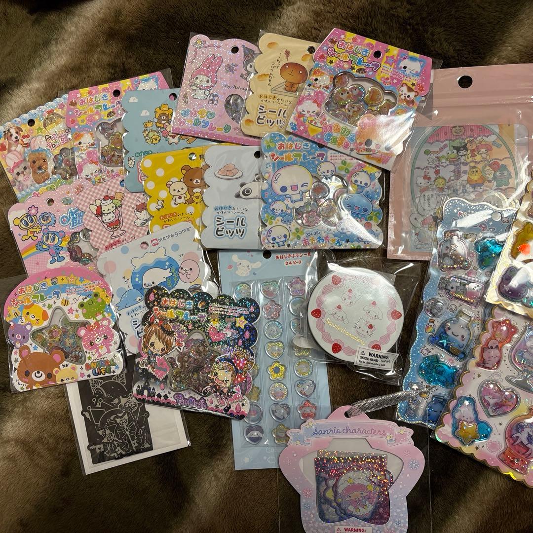 サンエックス サンリオ 平成レトロシール まとめ売り