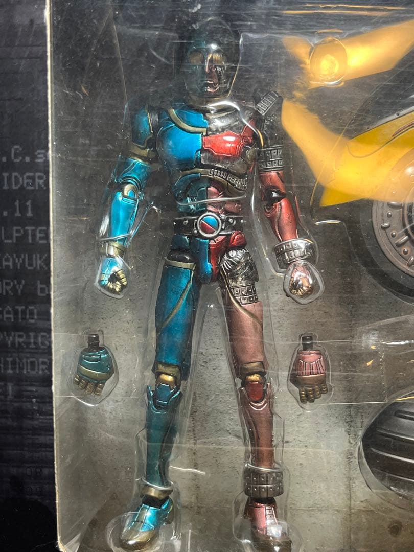 開封品 S.I.C VOL.11 サイドマシーン＆キカイダー フィギュア