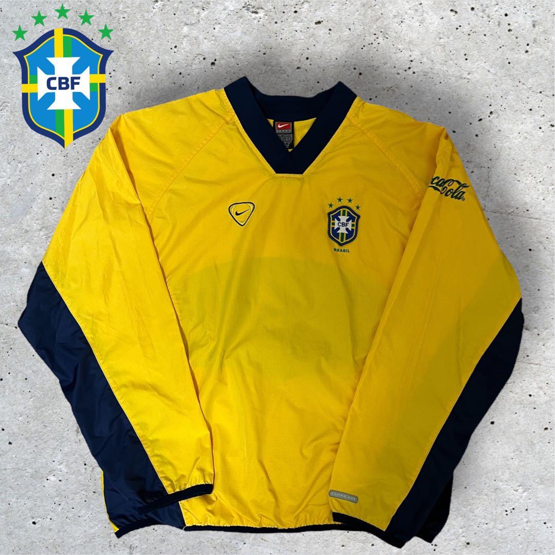 90s NIKE ブラジル代表 ピステ ナイロン coca-cola