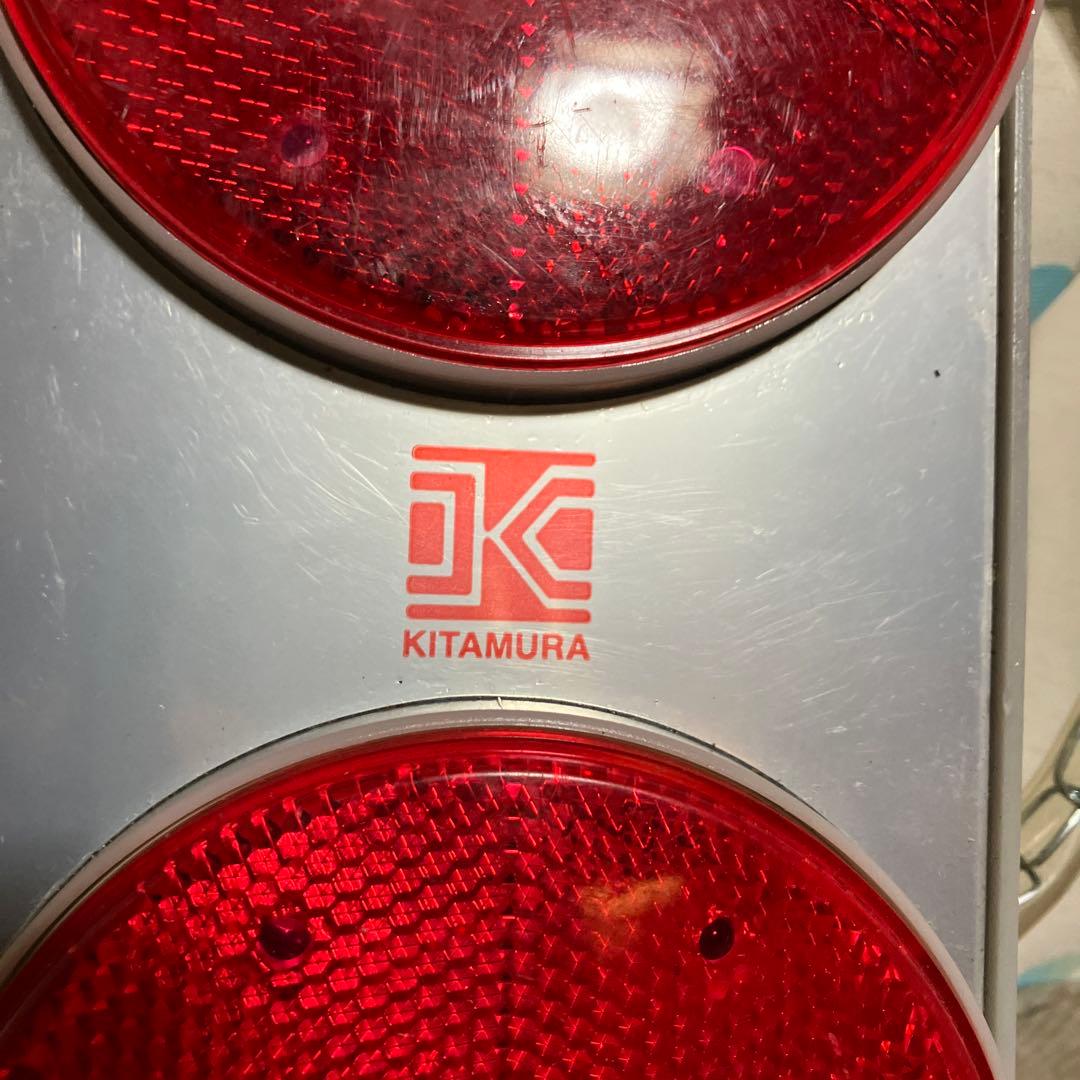 3F 【点灯確認済】キタムラ産業 LED注意灯 ラビットアイ 防犯 工事安全