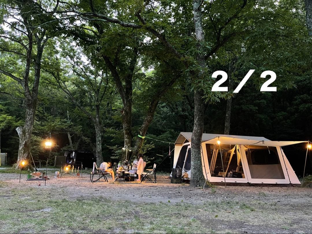 【ブルーツ】オガワ　ロッジシェルターTC　PVCリビング　【2／2ポール】