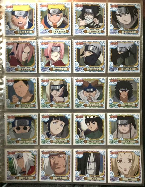 超激レア‼️NARUTO ナルト シール烈伝 1〜4 フルコンプSP36枚‼️