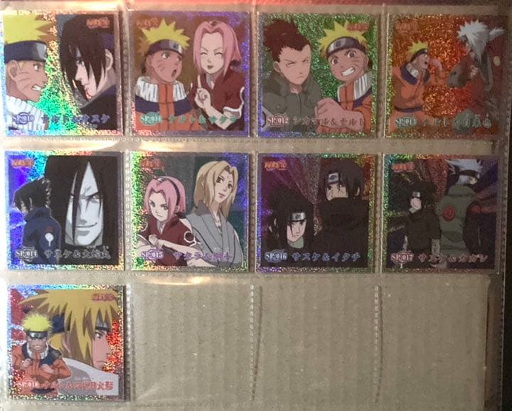 超激レア‼️NARUTO ナルト シール烈伝 1〜4 フルコンプSP36枚‼️
