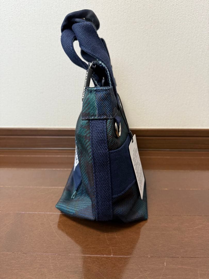 パーリーゲイツ　ブラックウォッチ柄2WAYカートバッグ　新品未使用