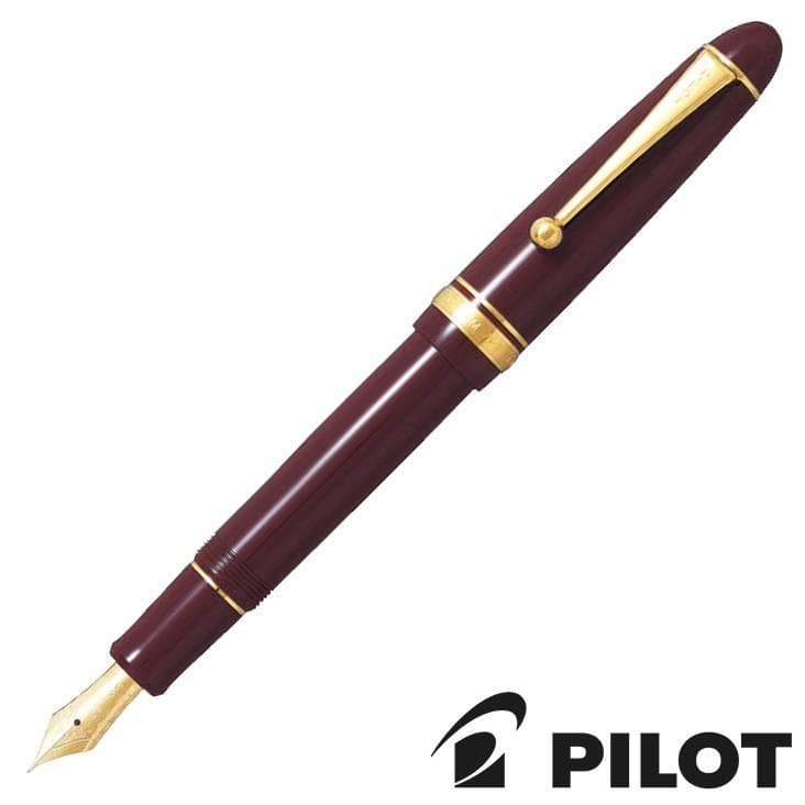 新品 高級万年筆 PILOT カスタム742 ディープレッド 太字 パイロット