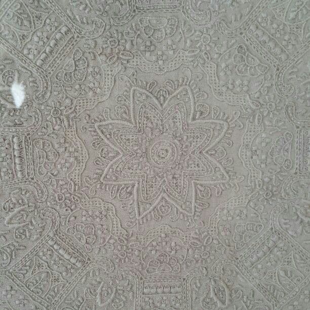 スワトウ刺繍　アクリル額装