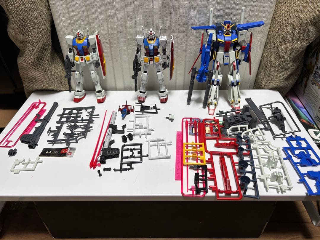 HG RGガンプラ 22体セット 主役機　完成品　未組立品新品含む ジャンク
