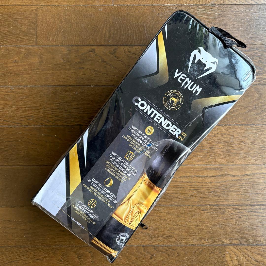 Venum ボクシンググローブ 10オンス ブラック UFC 総合格闘技 ベナム