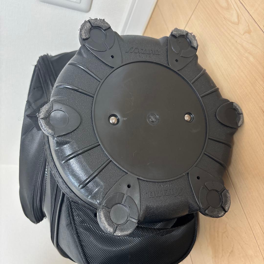 Mizuno GOLF ブラック キャディバッグ　ゴルフバッグ　5分割